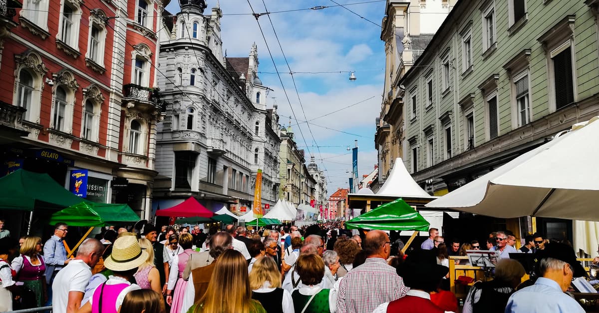 Die Grazer Innenstadt verwandelte sich zum 18. Mal in ein Trachtenmeer