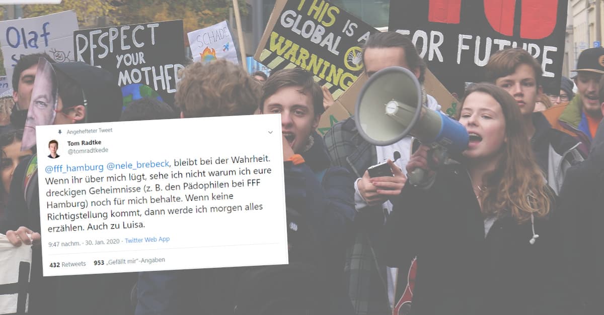 Jungpolitiker will „dreckige Geheimnisse“ bei Fridays for Future aufdecken