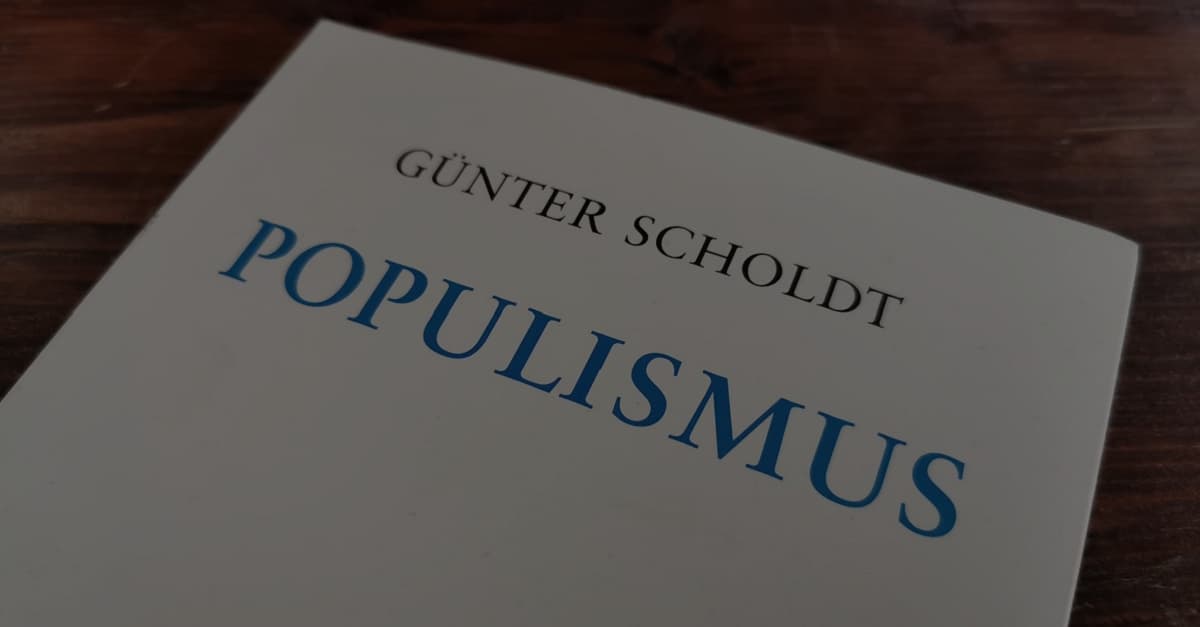 „Populismus. Demagogisches Gespenst oder berechtiger Protest?“