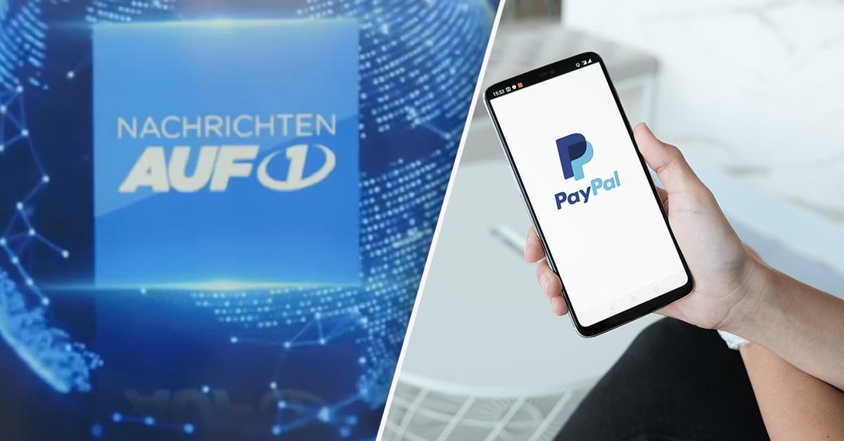 Big-Tech-Zensur: PayPal sperrt Sender AUF1 das Vereinskonto