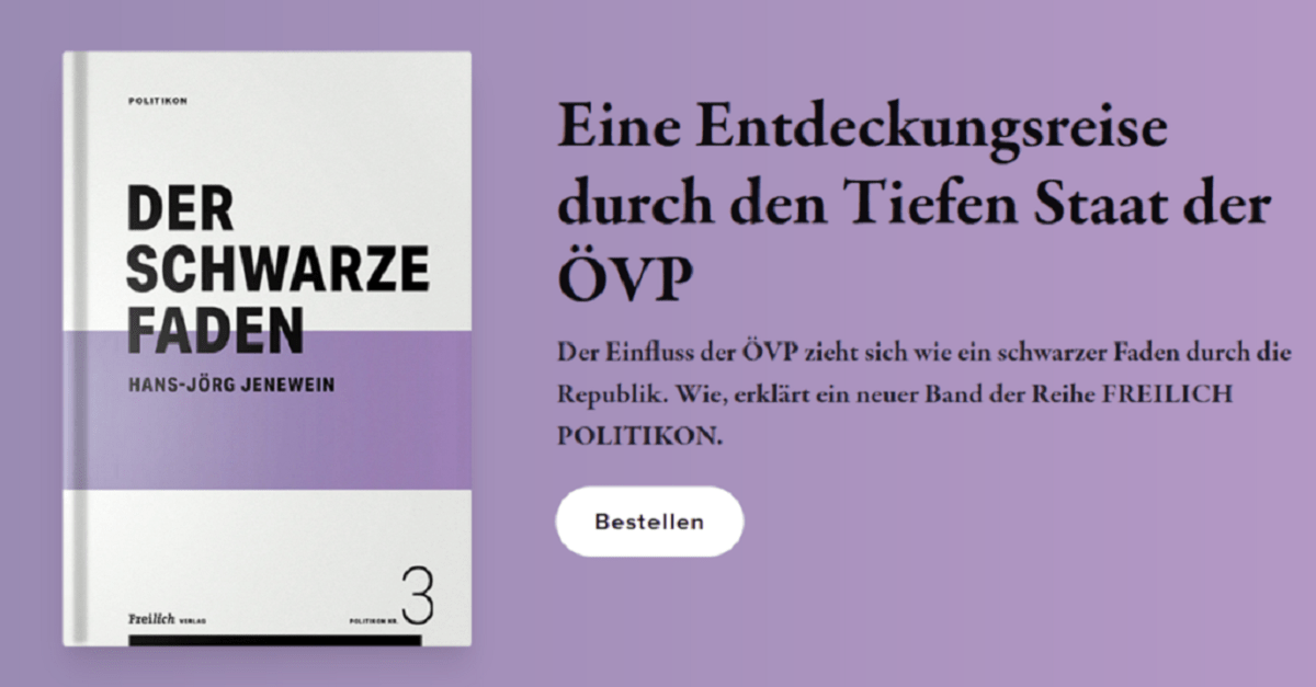 Aufdeckerbuch: So mächtig ist die ÖVP