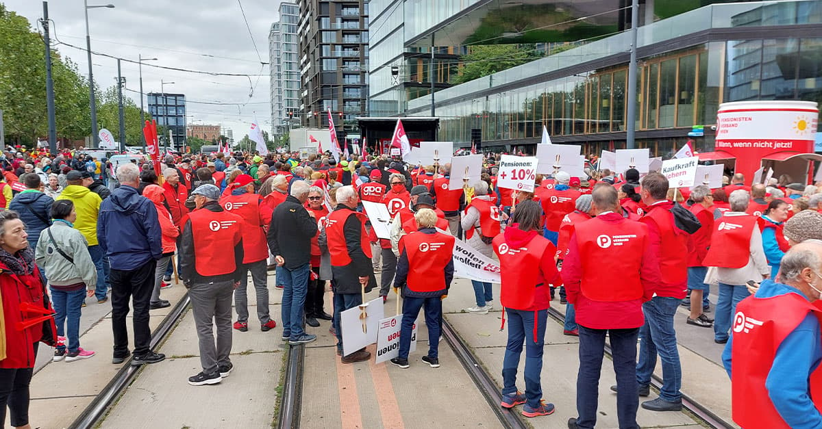 ÖGB-Demo: Streit um Kosten und Teilnehmerzahlen in Wien