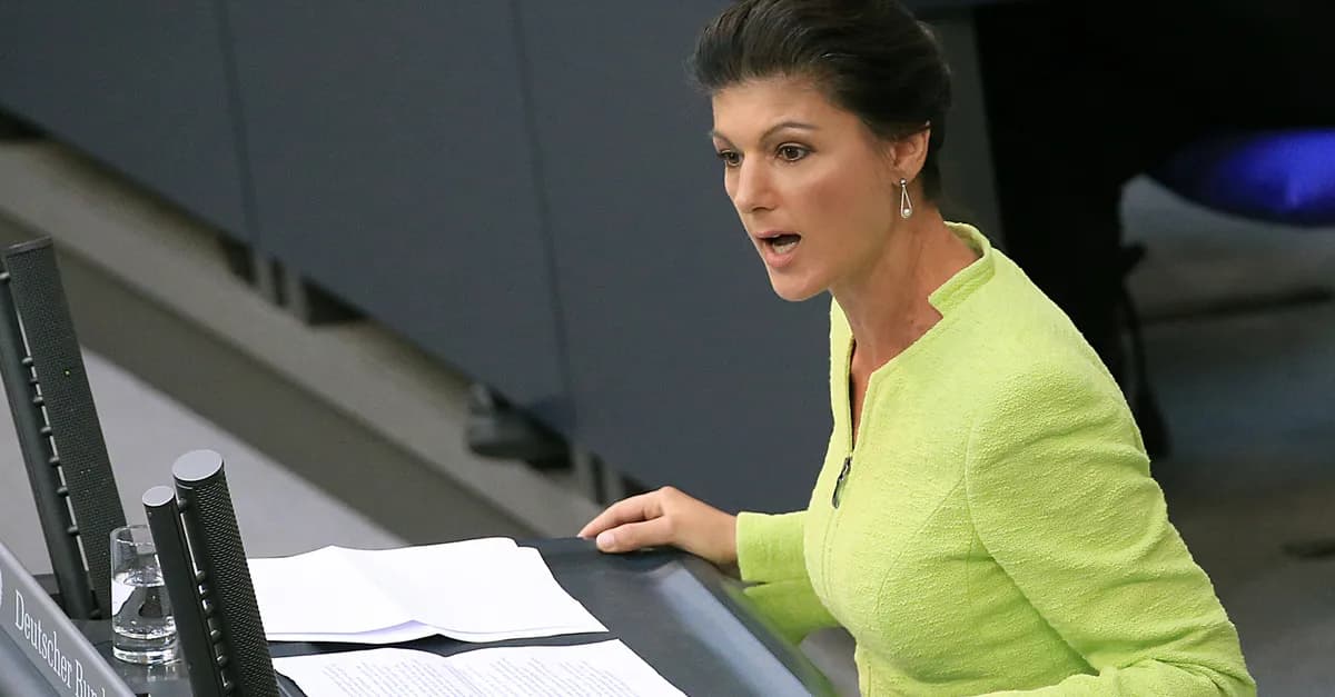 ÖRR-Satireformat manipuliert Video von Wagenknecht-Rede