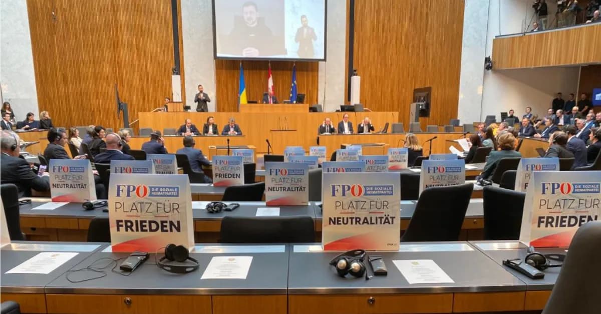 FPÖ verlässt aus Protest den Saal