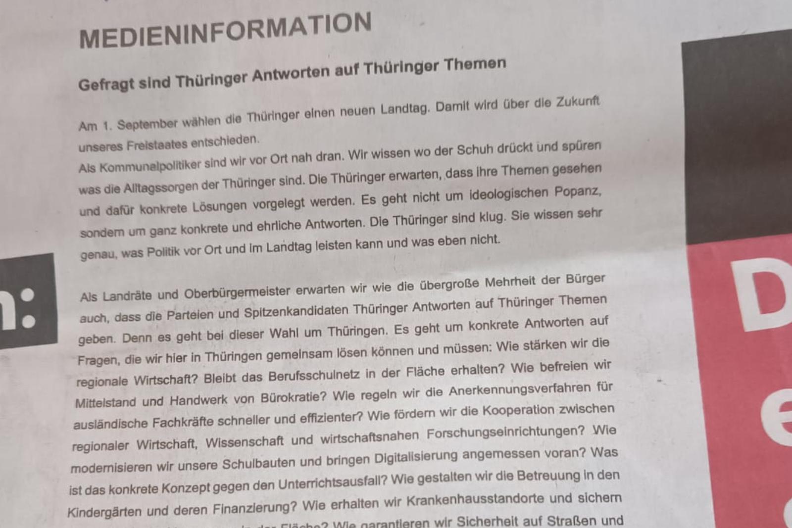 Neutralitätspflicht verletzt: Bürgermeister machten offen Stimmung gegen AfD und BSW