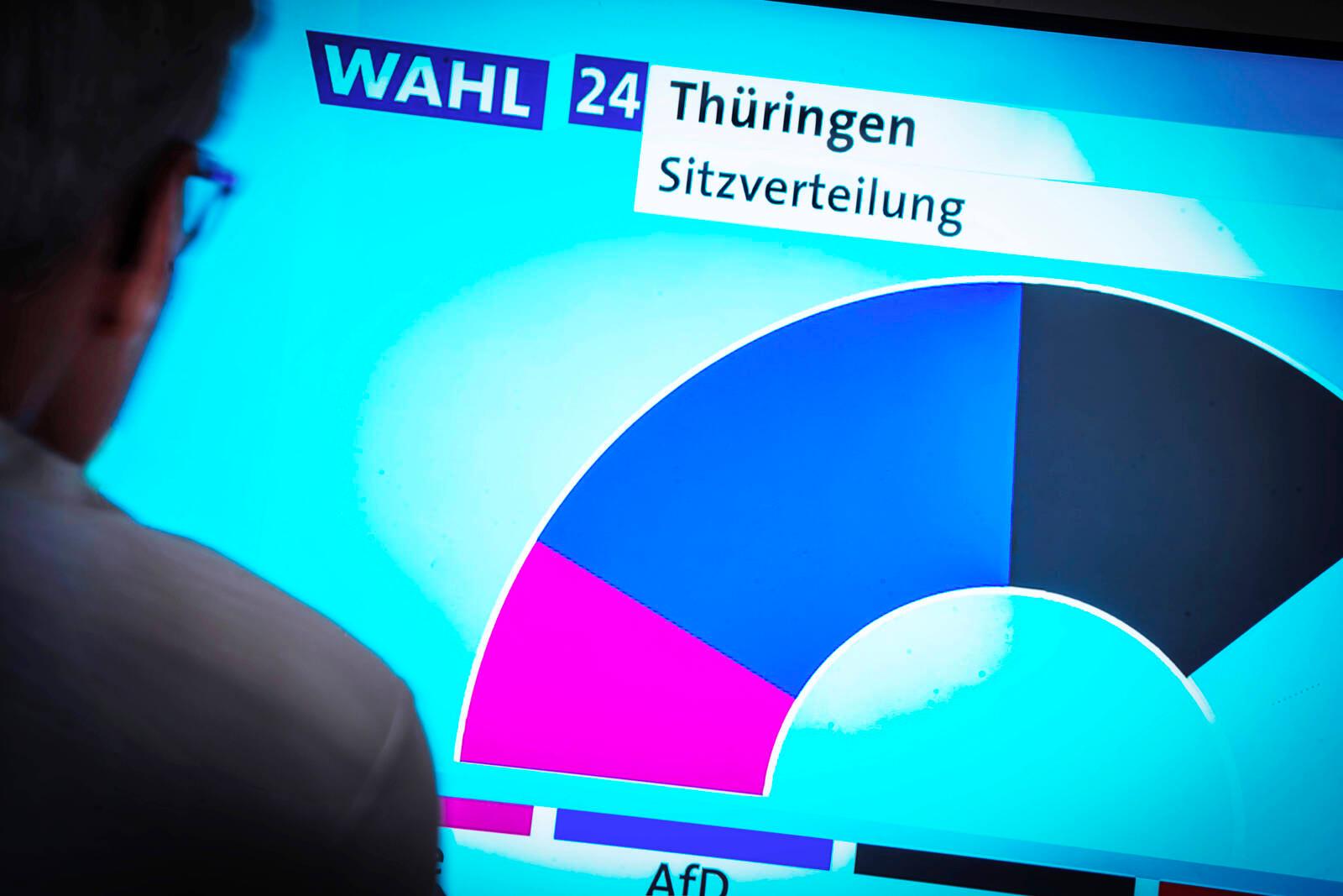 Wahl in Thüringen: AfD triumphiert, Grüne und FDP fliegen aus Landtag