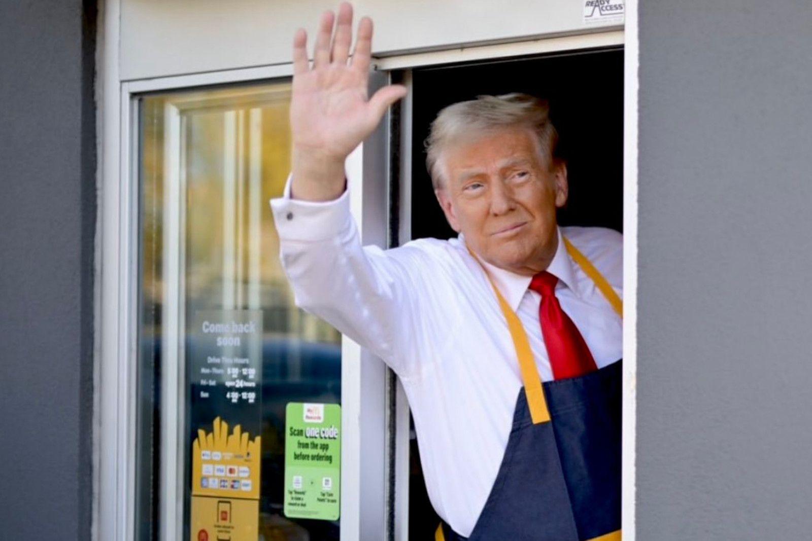 „Perfekter Schachzug“: Trump landet Marketing-Coup mit McDonalds-Aktion