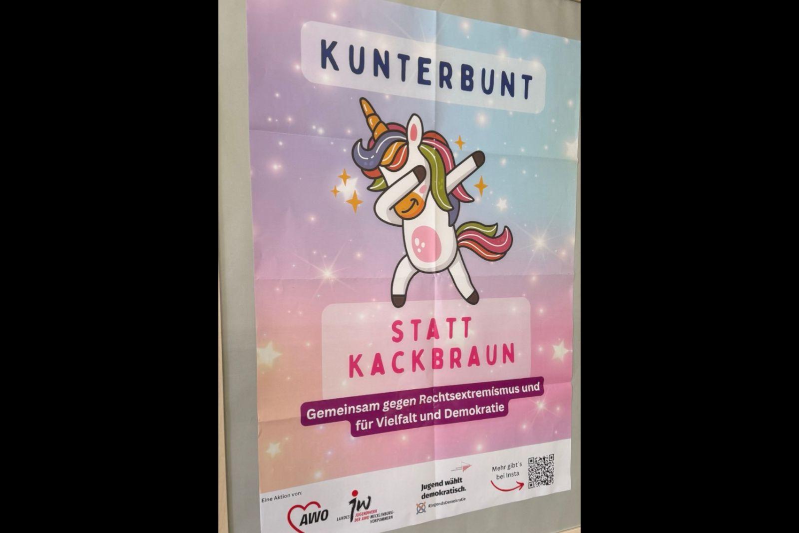 „Kunterbunt statt kackbraun“: Linke Propaganda jetzt auch in Schweriner Kindergärten